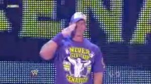 John Cena VS Randal Orton table match