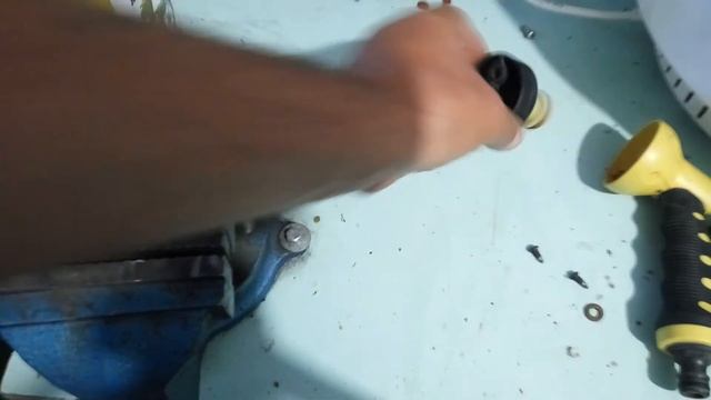 Ремонт пистолета для полива.