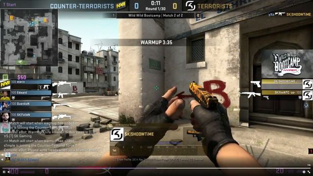 Общение Edward and yXo во время игры Na'Vi vs SK [24.08.16] смотреть онлайн