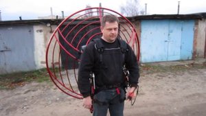 Легкость запуска парамотора Moster 185 Aerosport