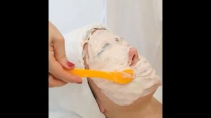 Как правильно готовить и наносить альгинатную маску? #альгинатнаямаска#массажлица