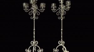 3D модель два канделябра
