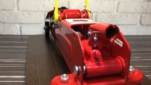 Домкрат подкатной AVS FJ-2000H, 2т, 133-385мм.