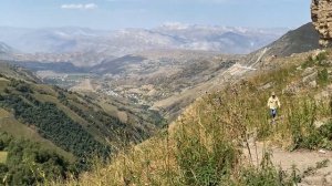 Матласский водопад в Дагестане. Каменная чаша.