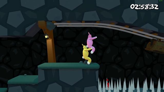 Бешеные Кролики - Super Bunny Man. Проходим игру 10 часов. смотреть онлайн