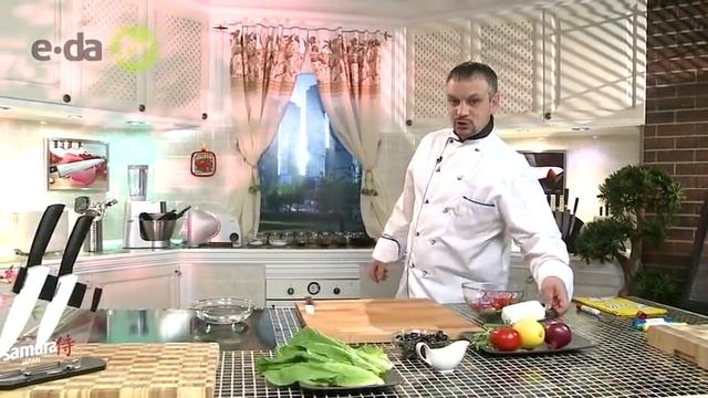 Греческий салат на сайте e-da.tv смотреть онлайн