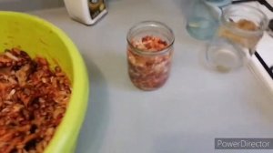 Фасоль с лесными грибами в автоклаве