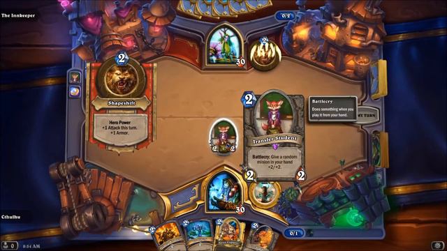 TRANSFER STUDENT - All Game Board Effects |  NEW Epic Hearthstone Card from Scholomance Academy