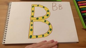 УЧИМ БУКВЫ АЛФАВИТА/ БУКВА В/ РИСУЕМ И ЗАПОМИНАЕМ БУКВЫ