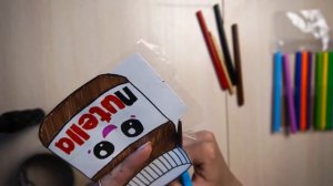DIY NUTELLA СКВИШ своими руками / СКВИШ из БУМАГИ
