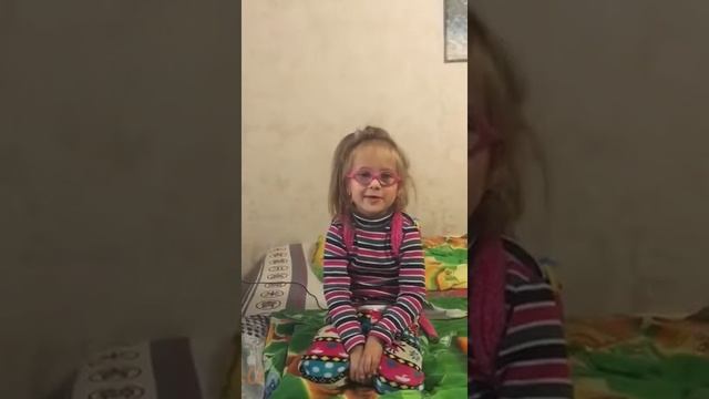 Ангелина 5 лет стихотворение "Родина"