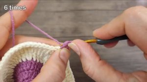 Вязание крючком для начинающих (Подставка для вязания крючком)