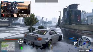 Дрифт на руле в GTA5!!!Drift GTA5#Thrustmaster