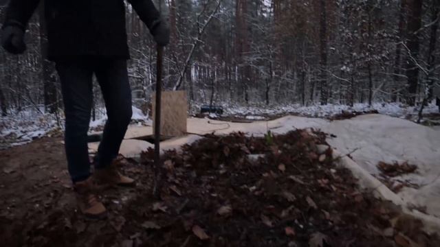 ДОМ ПОД ЗЕМЛЕЙ баня В ЛЕСУ - DIY ЗЕМЛЯНКА