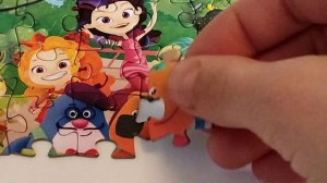 Собираем пазлы с героями канала Мульт. Сказочный патруль, Лео и Тиг, Мимимишки Видео для детей.