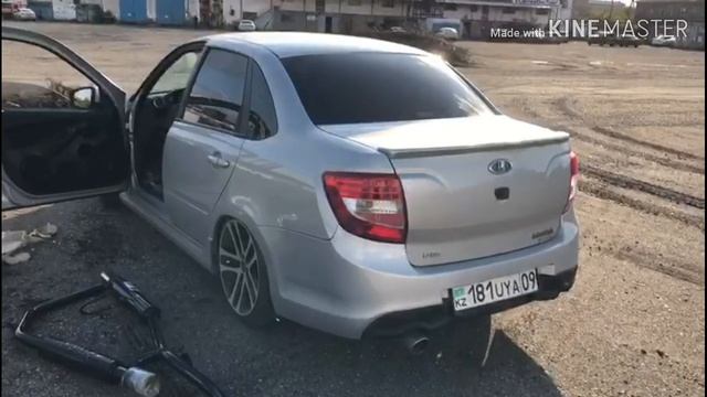 РАЗДВОЕННЫЙ ВЫХЛОП ГРАНТА СПОРТ. Stinger sport по технологии mute смотреть онлайн