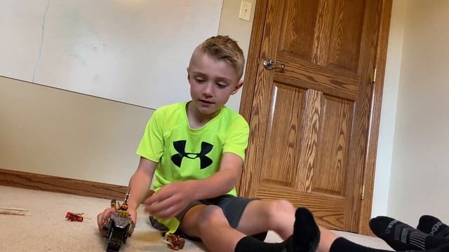 Review of LEGO Ninjago Coles Dirtbike 70672 смотреть онлайн