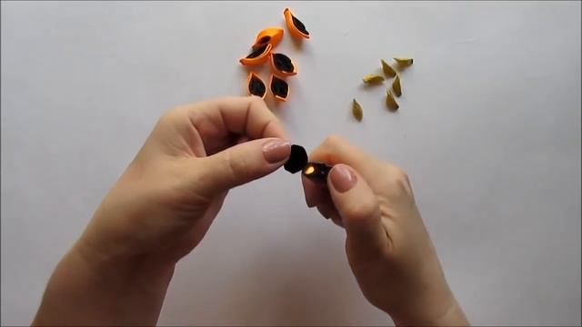 Брошь ко Дню Победы с цветком канзаши /МК/Hand мade/DIY/ Kanzashi смотреть онлайн