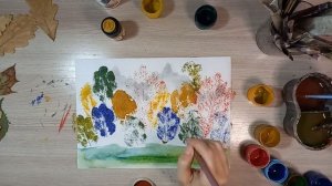 Мастер-класс для детей  "Сказочный осенний лес"