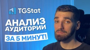 Анализ аудитории с TGStat — знай своего подписчика