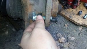 Замена шпильки колеса Авео т250