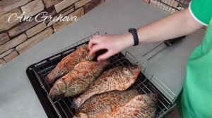 Рыбный шашлык. Астраханский буффало / Fish kebab. Astrakhan Buffalo