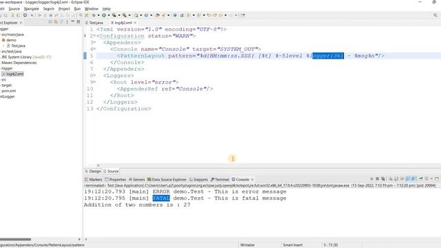 Log4j - Configure log levels using xml file #4 #log4j #logging #automation #selenium #java смотреть онлайн