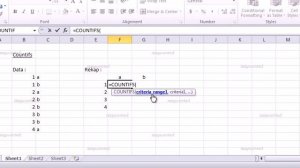 Excel - Countifs