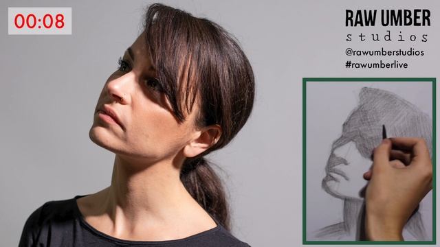 Portrait Drawing Week 32 - Tatiana смотреть онлайн