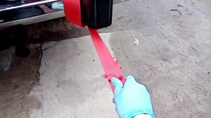 Приспособление для затягивания автомобиля в гараж