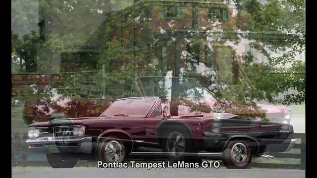 #1034. Старые автомобили - Pontiac Tempest LeMans GTO смотреть онлайн