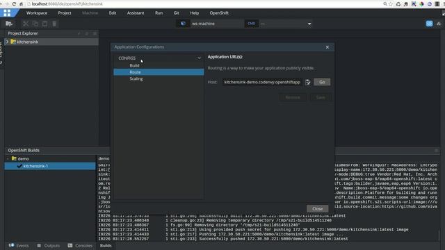 Che OpenShift Demo смотреть онлайн