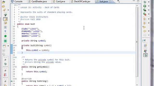 Getting the Card Suit characters to show up on Java Console in Windows смотреть онлайн