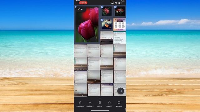 Cómo hacer un collage de fotos en iPhone смотреть онлайн