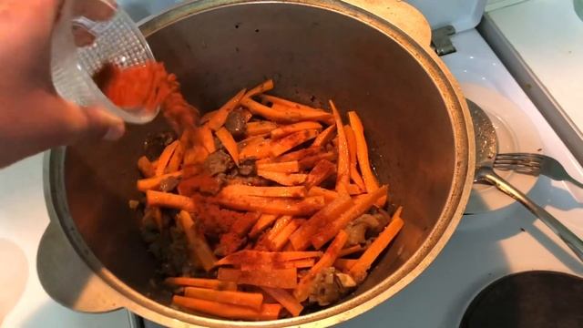 Казахский домашний плов! Простой рецепт плова! смотреть онлайн