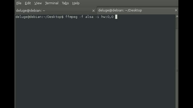 Audio Capture with FFmpeg (ALSA) смотреть онлайн