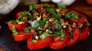 Салат из помидоров с соевым соусом рецепт приготування в описах