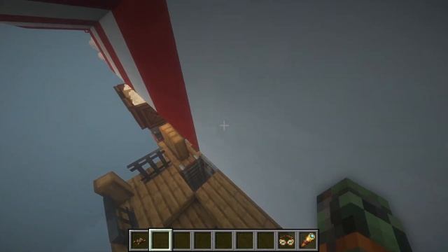 Minecraft Create : Aeronautics, Trireme Airship смотреть онлайн