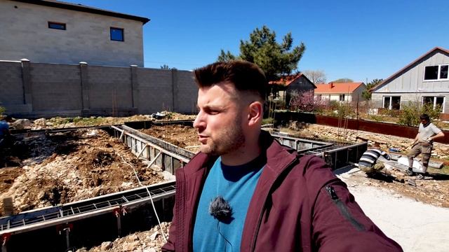 Ленточный фундамент и плита пола по грунту | Стоимость | Строительство дома в Севастополе | Видео №