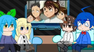 ☆Реакция разных аниме на друг друга 1/4☆