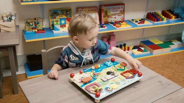 Развивающие бизиборды по методике Монтесорри смотреть онлайн