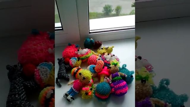 Мои фигурки из резинок Лумигуруми)