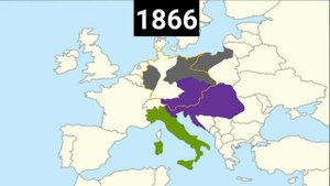 Как Германия объединилась на карте