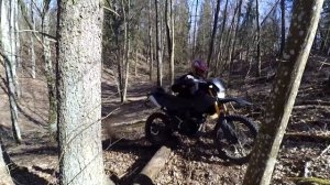 Racer Enduro RC300-GY8A ,  Минск X 250 , Motoland XR 250 эндуро покатушка  . Сделал курву!