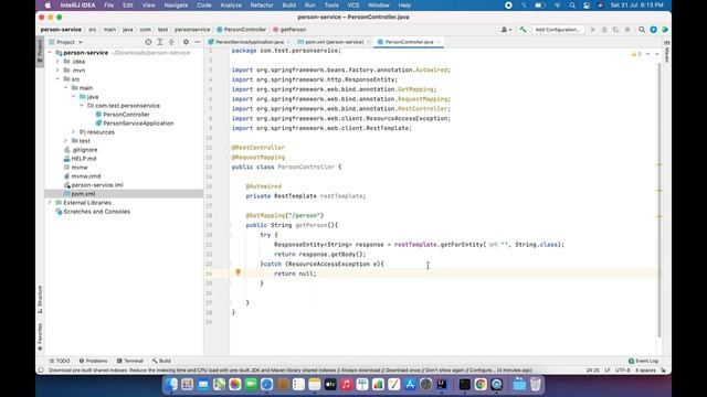 Adding timeout to RestTemplate in SpringBoot MicroServices | Code Practice смотреть онлайн