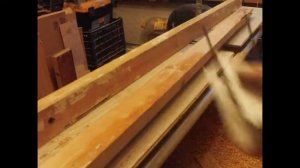 Как, без рейсмуса выстрогать параллельные грани доски.