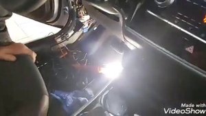 Обзор установки сигнализации на Mitsubishi outlander. Активация сканером штатного автозапуска.