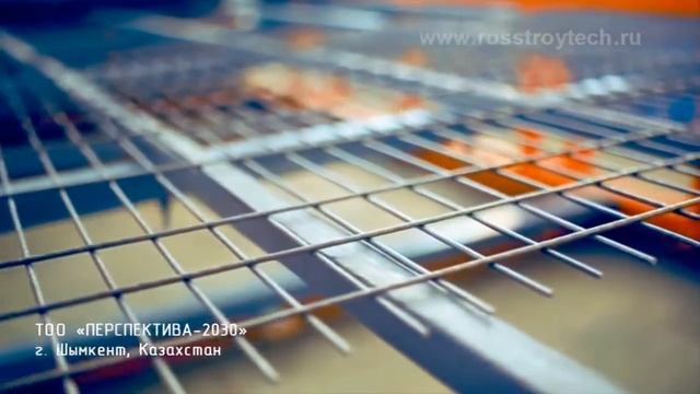 Комплект для производства заборов 3D. Производственный цех ТОО "Перспектива 2030"