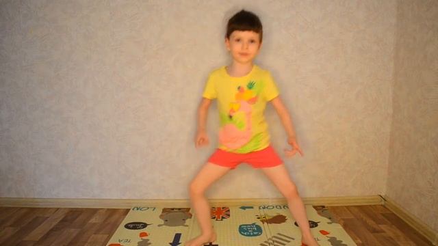 Детская зарядка (Кардио-тренировка для детей)). Зарядка для детей