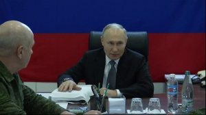 Песков: Путин посетил ЛНР и Херсонскую область вчера